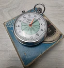 Vintage HEUER TRACKSTAR Referee Stopwatch Game Timer Football 7 Jewels Watch