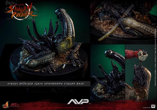 Anime Hot Toys AC06B Alien vs. Predator AVP Akaoni Samurai Predator versión especial - Imagen 12 de 24