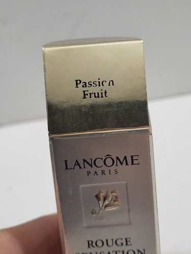 Lancome Rouge Sensation Lipstick PASSION FRUIT Very Rare Discontinued NEW BOXED - Picture 3 of 10