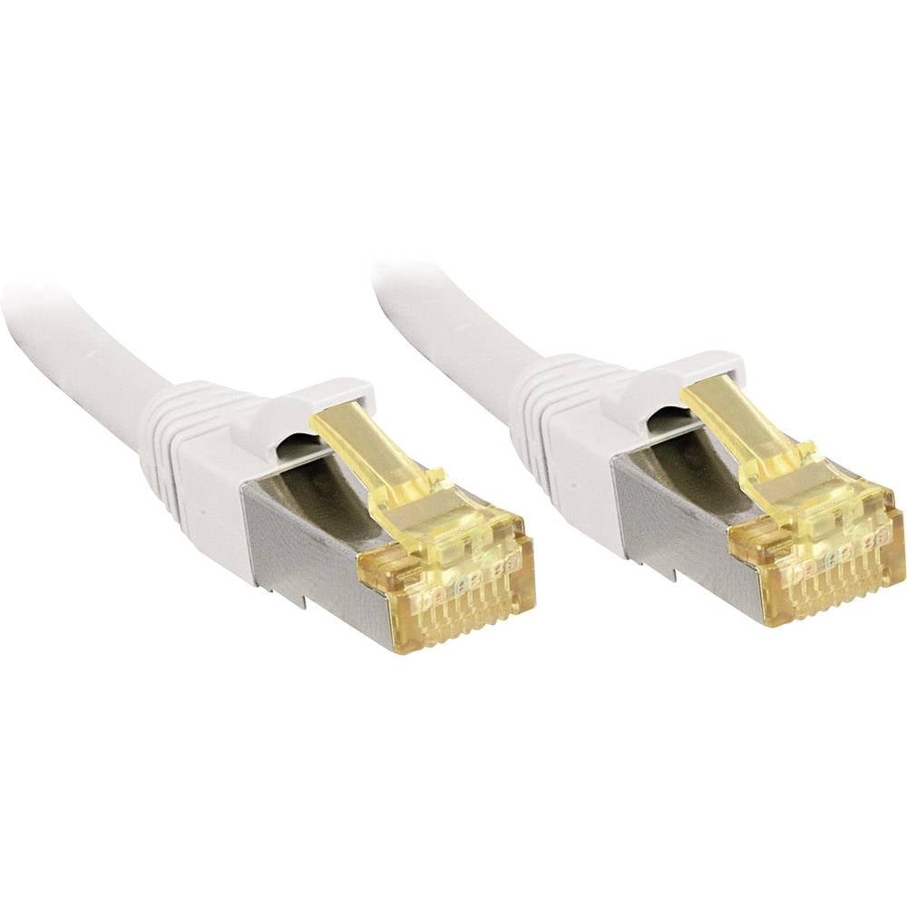 LINDY 47320 RJ45 Сетевой кабель, Патчкабель CAT 6a (Rohkabel CAT 7) S/FTP 0,30 м