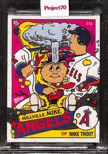 2021 Topps Project 70 MIKE TROUT #357 By Ermsy Mint Original Case Cabbage Patch