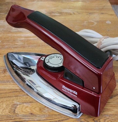 Rowenta LA-21 vintage travel iron. Made In West Germany 1200 Watt - Picture 3 of 4