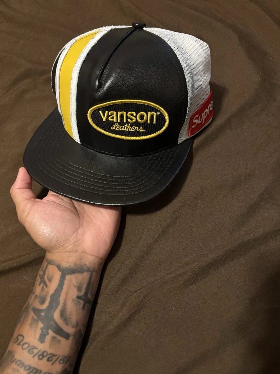 Supreme Leather Hats for Men for sale | eBay