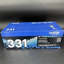 Sealed Box - Brother Genuine TN331BK Black Toner Cartridge