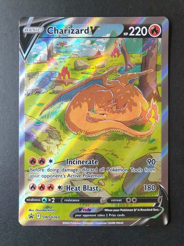 Charizard V SWSH260 Black Star PROMO Ultra Premium UPC Pokemon Card | NEAR MINT - Picture 24 of 27