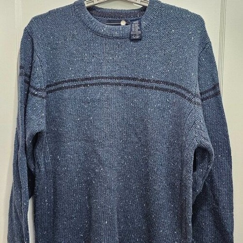 NG Strickpullover Herren XL Blau - Vintage Style Made In Hong Kong - Bild 4 von 15