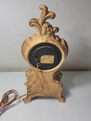 VINTAGE UNITED ELECTRIC CLOCK MODEL NO 92 - WORKS - ORNATE VICTORIAN DECORATIVE - Picture 4 of 17