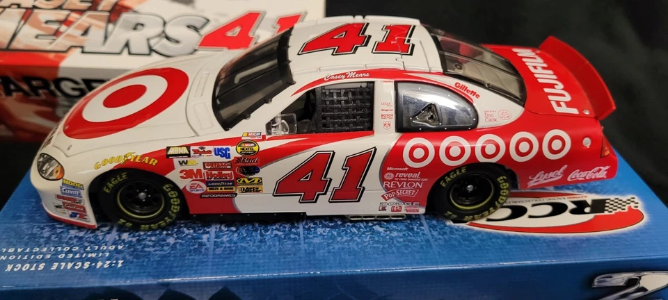 #41 Casey Mears Target 2004 Intrepid Club Car 1/24 Scale Manitoba Shipper Foto 4 de 4