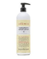 Adamia Therapeutic Repair Lotion with Macadamia Nut Oil 16 Fl Oz (Pack of 1) 