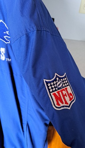 VINTAGE DETROIT LIONS NFL STARTER SIDELINE JACKET - Picture 8 of 11