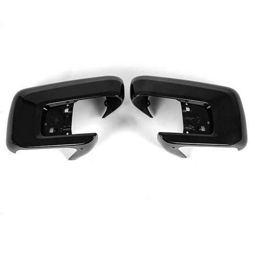 Tapa de espejo retrovisor lateral negro brillante accesorios con orificio para Ford F-150 2021-2025 - Imagen 11 de 17