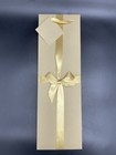 Cakewalk Wine Single Bottle Wine Gold Design Gift Bag With Tag