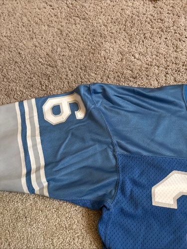 Vintage Bennie Blades Home Detroit Lions Wilson Team Issued Jersey NFL Size 42 - Picture 5 of 12