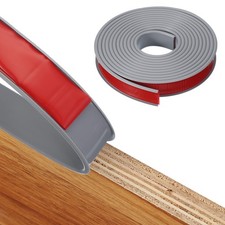 TPE U-Shape Edge Banding 7/8 Inch x 13ft for Shelf Cabinet Table Gray 