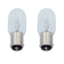(2) Replacement Bulb for JANOME NEWHOME 2049 HARMONY 15W 120V