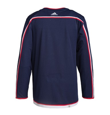 Adidas Primegreen Columbus Blue Jackets Home Hockey Jersey Size 46