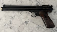 Vintage .177 Cal Crosman Model 111 Target Air Pistol Pellet Gun