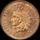 1876 Indian Head Cent - UNC RB