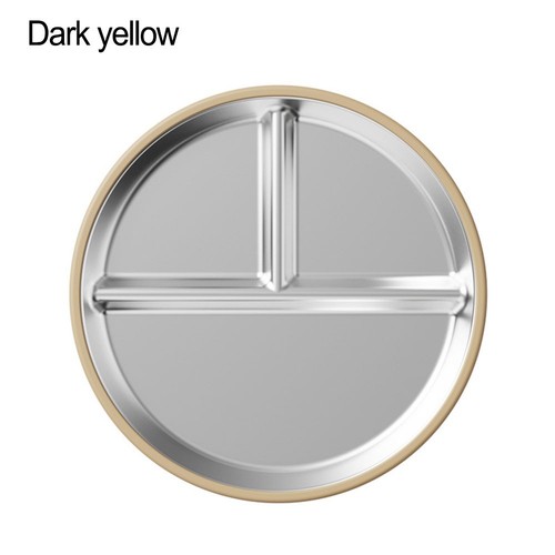 304 Stainless Steel Kids Dinner Plates with Silicone Suction for Safety - Bild 48 von 51