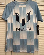 adidas Lionel Messi Argentina Soccer Jersey Men’s M Blue White