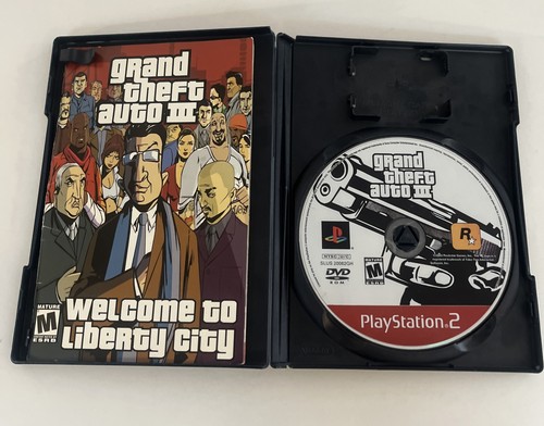 Grand Theft Auto III (PlayStation, 2003) Disc Is Greatest Hits. Ships Fast! - Picture 3 of 7