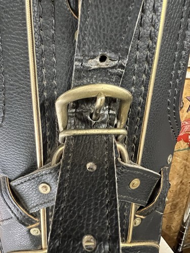 RARO Vintage Dale Earnhardt Sr. Bolsa de golf Burton Leather Mom N Pop’s NASCAR - Imagen 16 de 24
