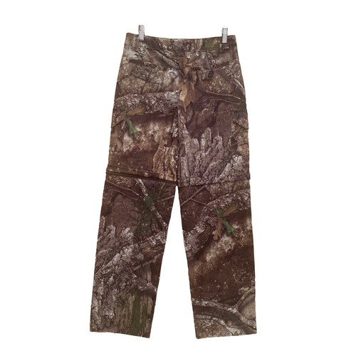 Magellan Outdoors RealTree Camouflage Hunting Pants Youth Large Water Wicking - Picture 3 of 11