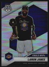 2020-21 Panini Mosaic Silver #297 LeBron James
