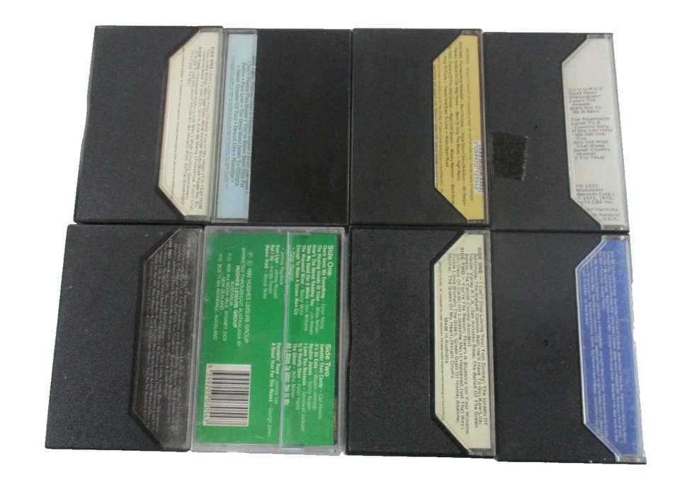 Country Music Cassette Tape Bundle Set of 8 Country Giants-Legends-Stars + more - Image 2 of 4