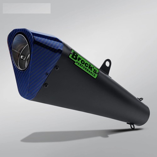 BROCK 60mm Universal motorcycle exhaust modification carbon fiber escape muffler - Picture 7 of 28