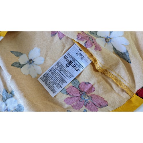 ON Yellow Floral Dress Sz L/10/12 - Picture 6 of 6