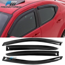 For 08-14 Dodge Avenger Acrylic Window Visors Rain Sun Guard Shade Deflector
