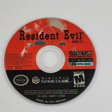 Resident Evil Gamecube Disc Two Replacement Only Disc 2 Tested VG Capcom 2002