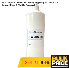 Elastin ultrasonic Conductive Gel For Spa Microcurrent RF EMS HIFU IPL 1000ml