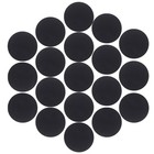  500pcs Filzkreise kreative Filzaufkleber Filzkleidung Abziehbilder DIY
