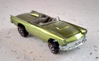 Vintage 1969 Hot Wheels Redline US Classic '57 T-Bird in Spectraflame Olive