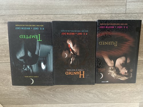 A House of Night Novel 3 Book Lot Burned, Tempted, Hunted - Bild 4 von 7