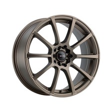 1 X Focal 448BZ F-20 17X8 4X100/4X4.25 72.62 Hub +42 Offset Bronze Wheel Rim