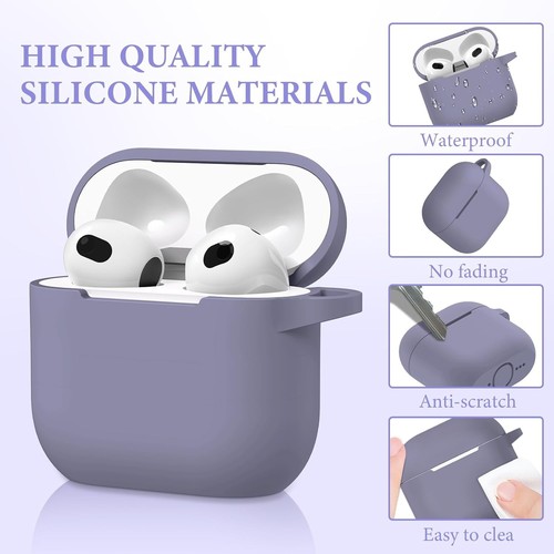 Kompatibel mit Airpods 4 Hülle, Cover Kompatibel mit Airpods 4. Generation Cas - Bild 3 von 5