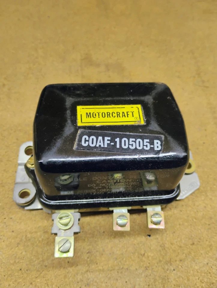 Regulador de tensão Motorcraft 1119630 GR21 NOVO NA CAIXA fabricado nos EUA C0AF-10505-B - Imagem 3 de 4