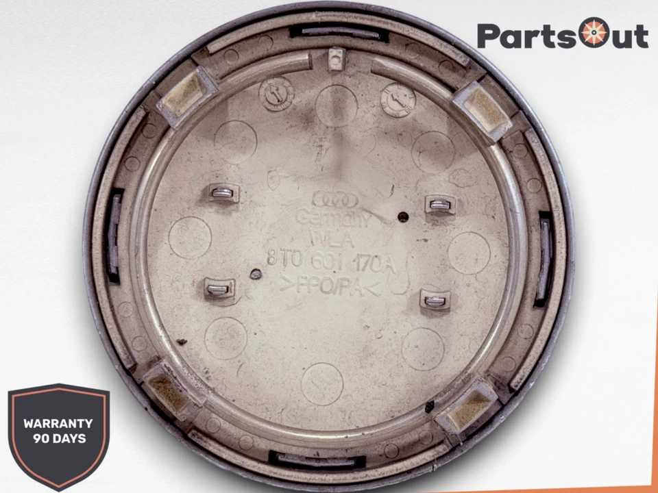 AUDI A6 S6 2012-2018 LLANTA TAPACUBOS CENTRAL TAPACUBOS LOGOTIPO CUBIERTA OEM 8T0601170A Foto 2 de 3