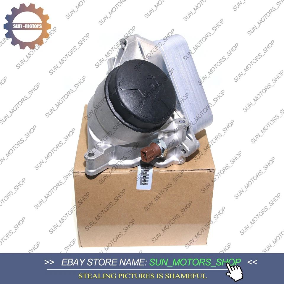 Engine Oil Cooler Filter Housing Assembly Fits 128i 328i 335i 528i 530xi X3 Z4 - Image 3 of 4