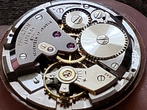 HAMILTON WRIST WATCH ROLLED GOLD PLATE TOP AND SERVICED 1960 - Picture 10 of 10