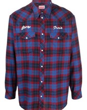 Kenzo RUE VIVIENNE 1970 Wool Western Shirt FD65CH4159FC 71 75776262