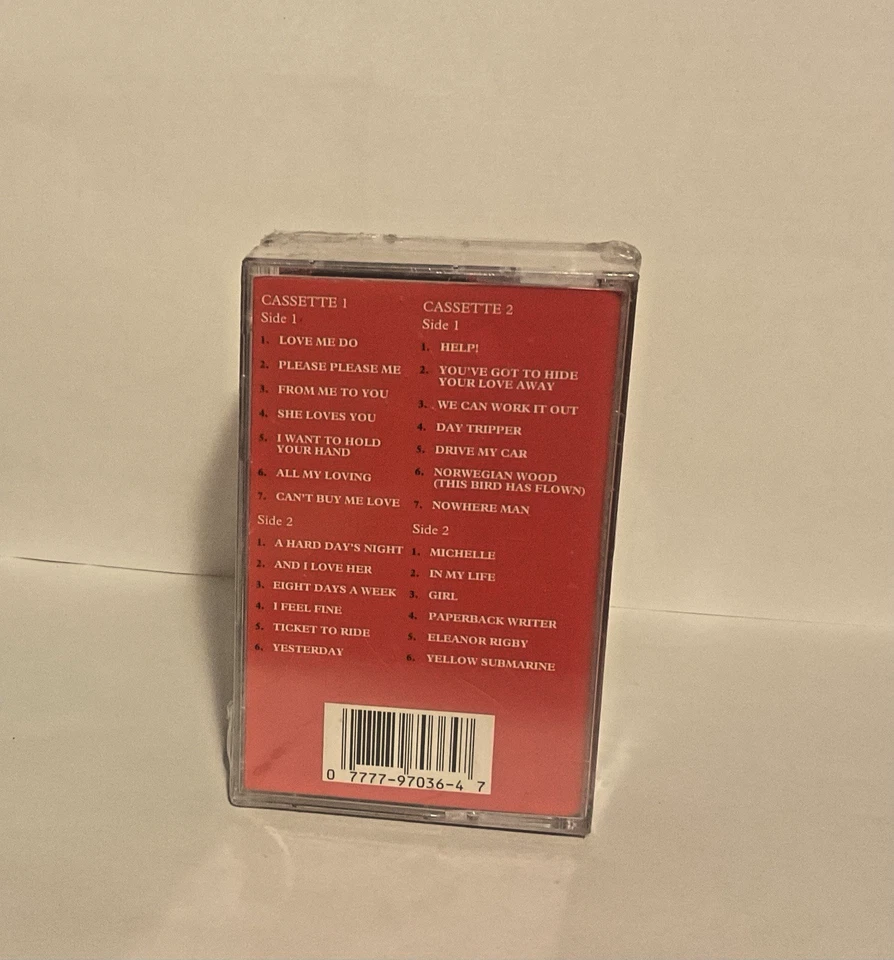 The Beatles 1962 - 1966 2x Cassette Tapes Never been opened - Image 3 of 4