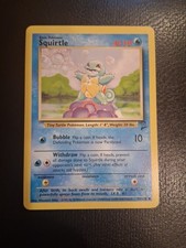 Pokémon TCG Squirtle Base Set 2 Unlimited Common Card 93/130