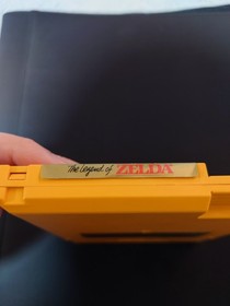 Yellow Legend of Zelda Test Cartridge - Nintendo Test Cartridge for NES