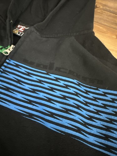 Y2K Volcom Zip Up Hoodie Men’s Size Small Youth XL Crazy 8s Tilly Vibrant AOP - Picture 6 of 17