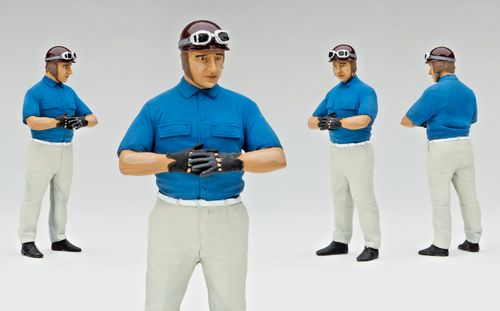 Exoto SF | 1:18 | HISTORIC DRIVER FIGURINES | Juan M. Fangio Race Car Driver - Picture 2 of 2