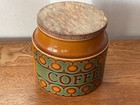Vintage Hornsea Bronte Coffee Storage Jar.